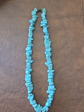 Turquoise Chip Necklace - Women Jewelry